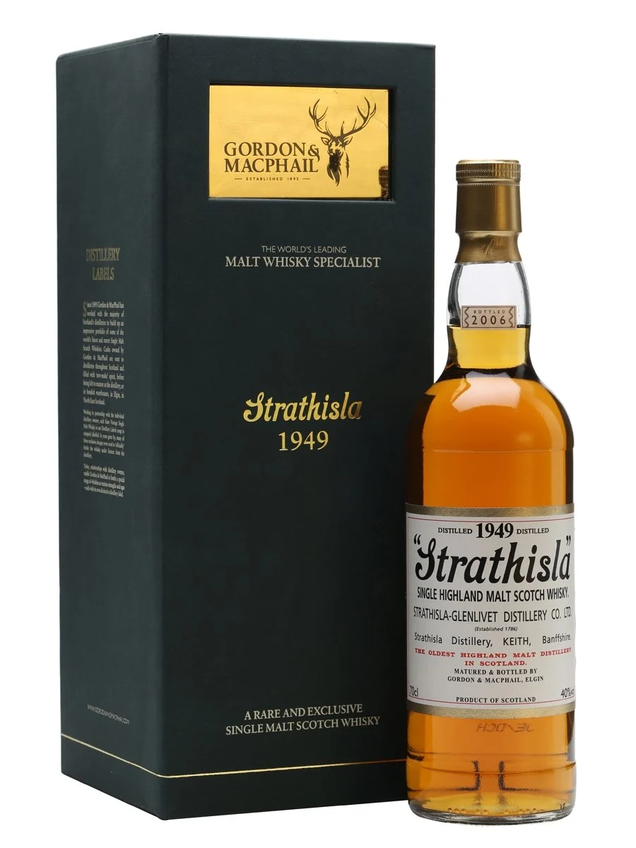 Strathisla 1949 56 Year Old Gordon & Macphail Speyside Single Malt Scotch Whisky | 700ML - Whiskey