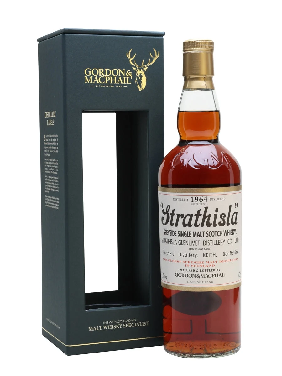 Strathisla 1964 48 Year Old Gordon & Macphail Speyside Single Malt Scotch Whisky | 700ML - Whiskey