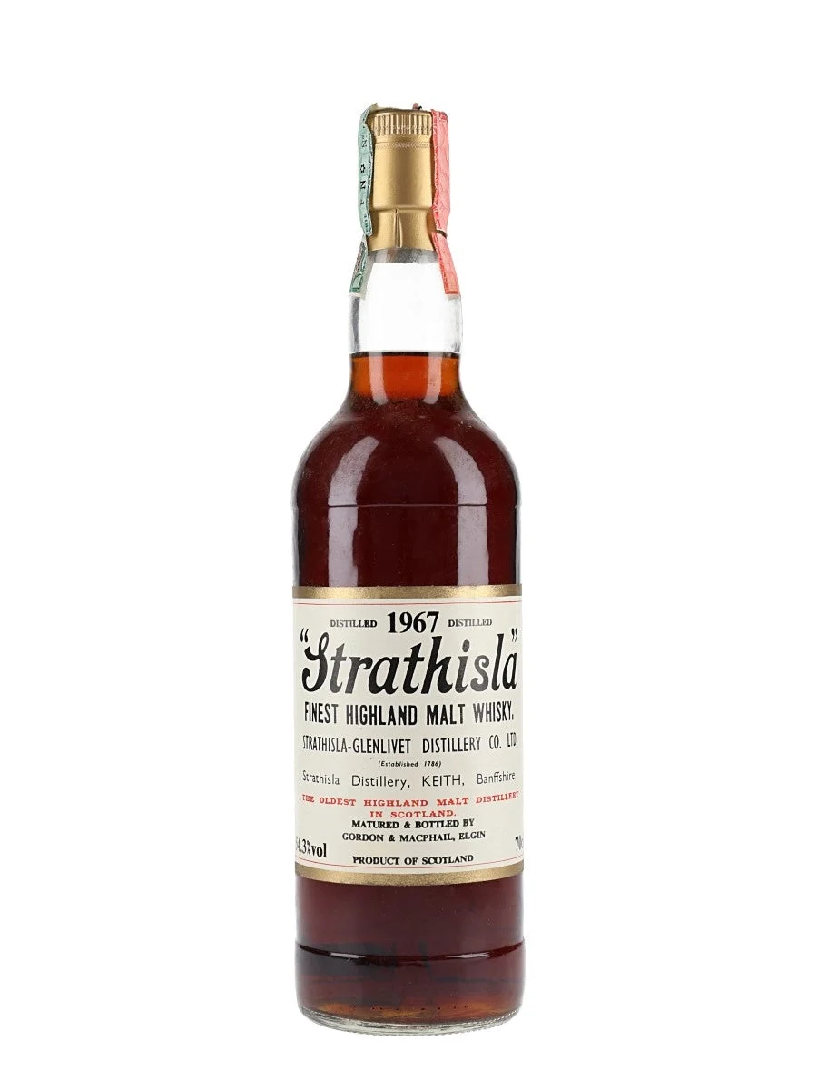 Strathisla 1967 Bar Metro Sherry Cask Gordon & MacPhail Speyside Single Malt Scotch Whisky | 700ML - Whiskey