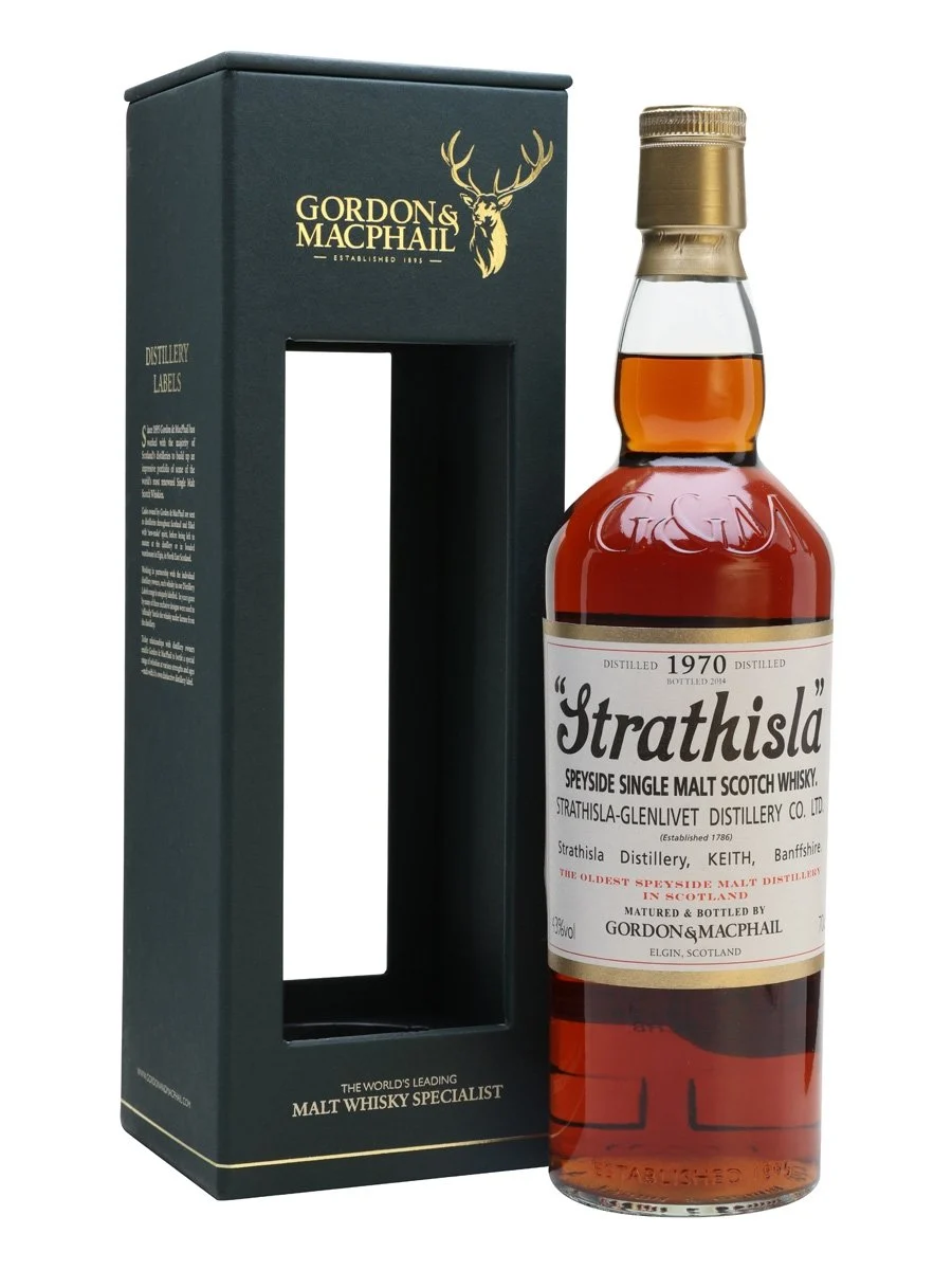 Strathisla 1970 43 Year Old Gordon & Macphail Speyside Single Malt Scotch Whisky | 700ML - Whiskey