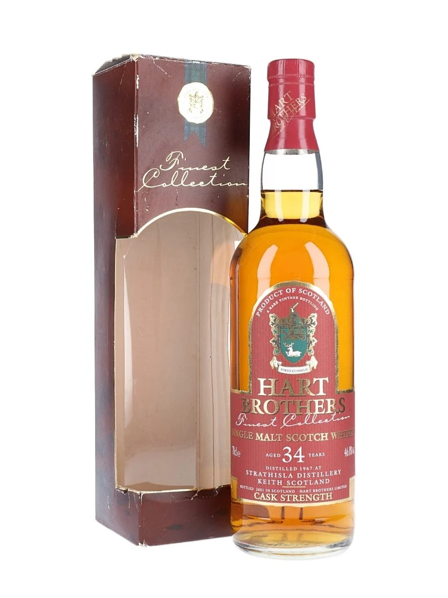 Strathisla 1967 34 Year Old Hart Brothers Speyside Single Malt Scotch Whisky | 700ML - Whiskey