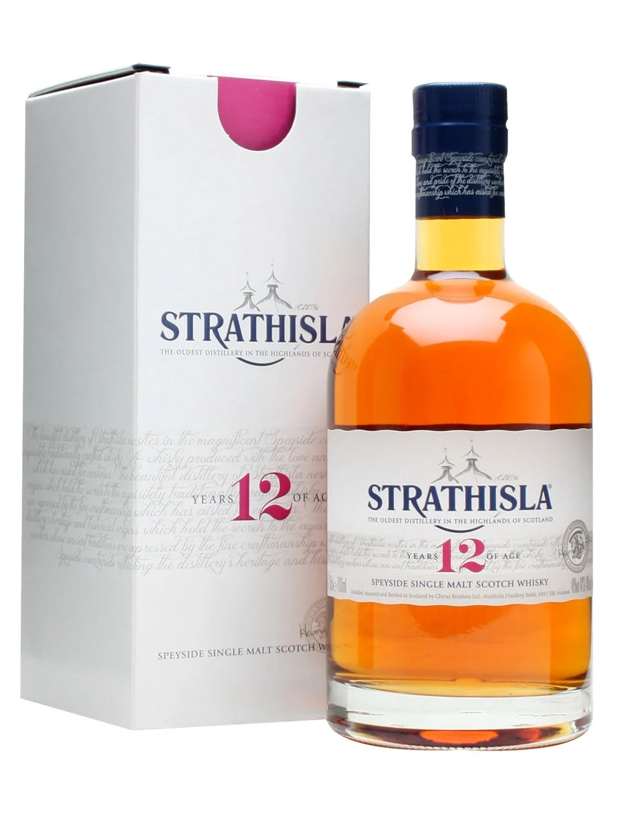 Strathisla 12 Year Old Single Malt Scotch Whisky - Whiskey