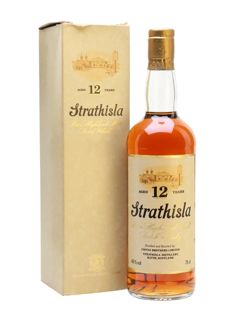 Strathisla 12 Year Old Bot.1980s Speyside Single Malt Scotch Whisky - Whiskey