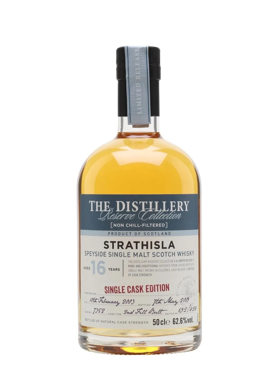 Strathisla 2003 16 años Edición de destilería Speyside Whisky escocés de malta única | 500ML