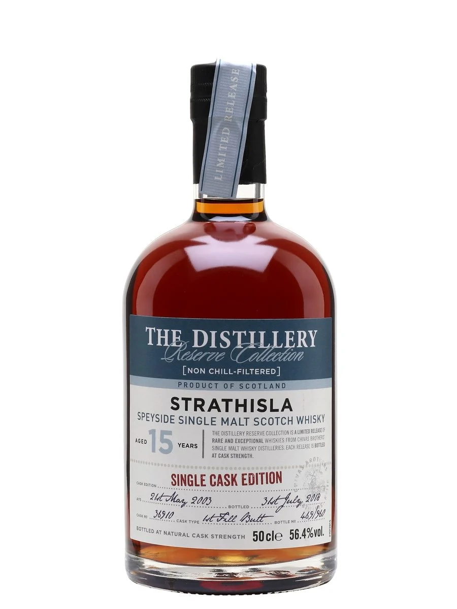 Strathisla 2003 15 años Sherry Cask Speyside Whisky escocés de malta única | 500ML