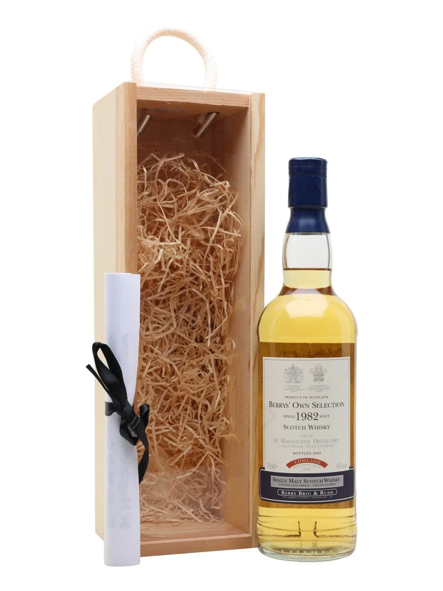 St Magdalene 1982 Bot.2008 Berry Bros Lowland Single Malt Scotch Whisky | 700ML - Whiskey