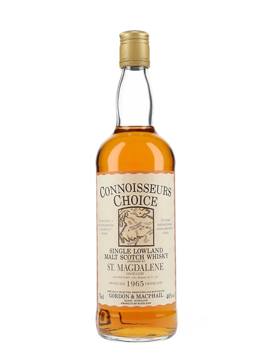 St Magdalene 1965 Connoisseurs Choice Lowland Single Malt Scotch Whisky - Whiskey