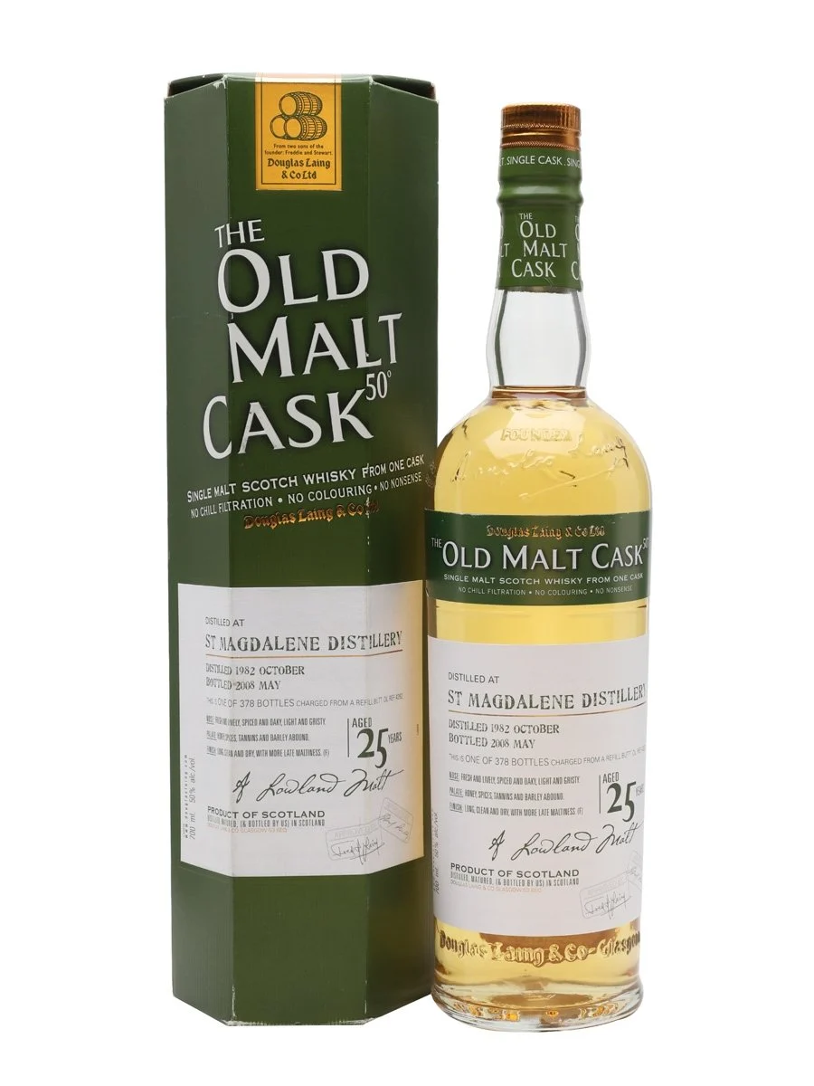 St Magdalene 1982 25 Year Old Old Malt Cask Lowland Single Malt Scotch Whisky | 700ML - Whiskey