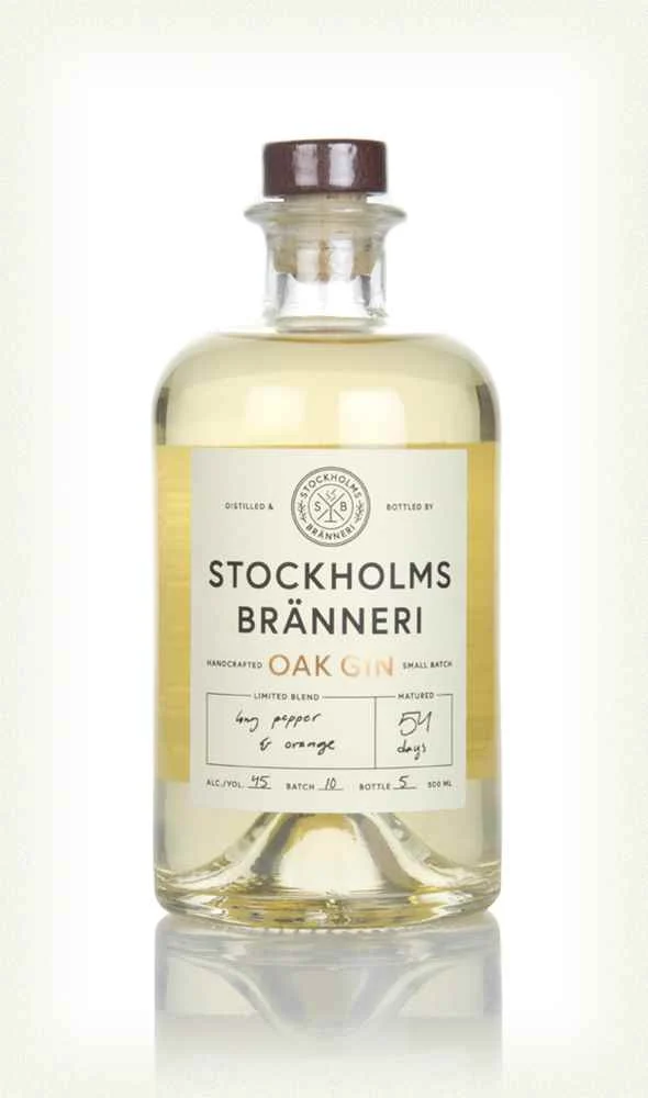 Stockholms Bränneri Oak Cask Aged Gin | 500ML