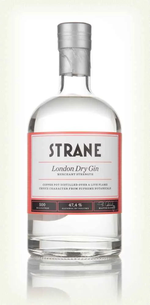 Ginebra seca Strane Merchant Strength London | 500ML