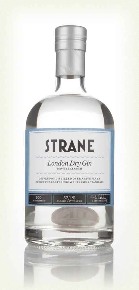 Ginebra seca Strane Navy Strength London | 500ML
