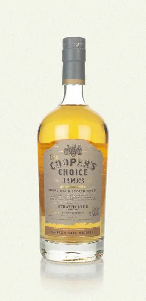 Strathclyde 26 Year Old 1993 (cask 243388) - The Cooper's Choice (The Vintage Malt Whisky Co.) Grain Whiskey | 700ML