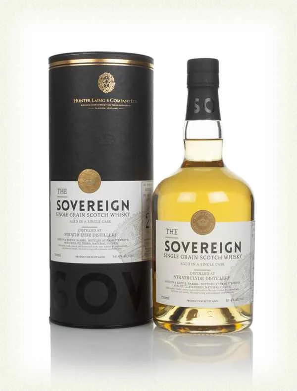 Strathclyde 28 Year Old 1990 (cask 16786) - The Sovereign (Hunter Laing) Grain Whiskey | 700ML