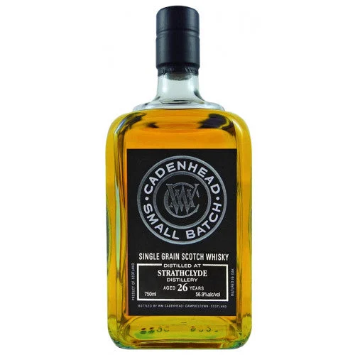 Cadenhead Strathclyde 26 Year Old Single Grain Scotch Whisky - Whiskey