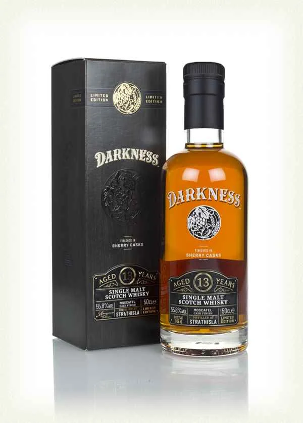 Strathisla 13 Year Old Moscatel Cask Finish (Darkness) Single Malt Whiskey | 500ML - Whisky