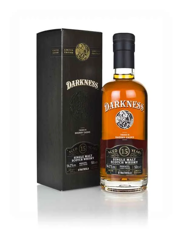 Strathisla 15 Year Old Moscatel Cask Finish (Darkness) Whisky | 500ML - Whiskey