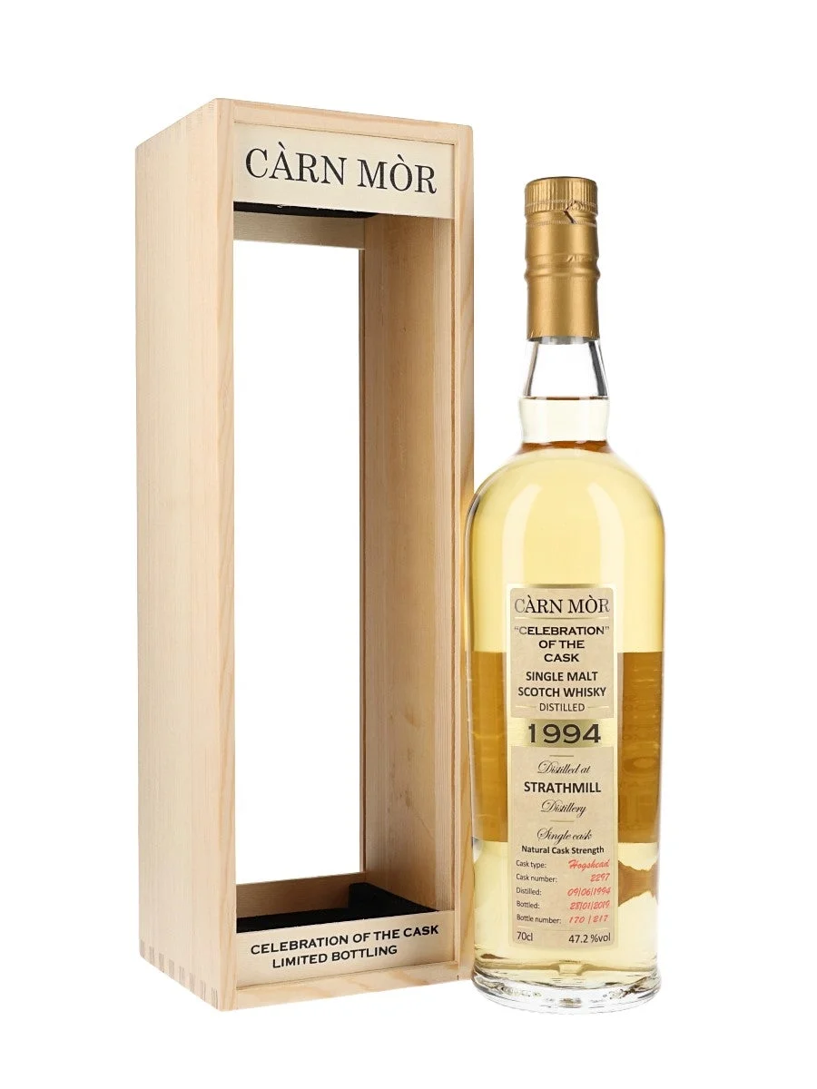 Strathmill 1994 24 Year Old Celebration of the Cask Speyside Single Malt Scotch Whisky | 700ML - Whiskey