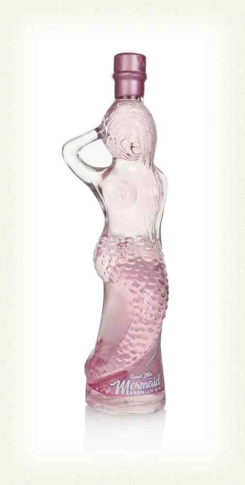 Ginebra con sabor a rosa dulce Sirenita | 500ML