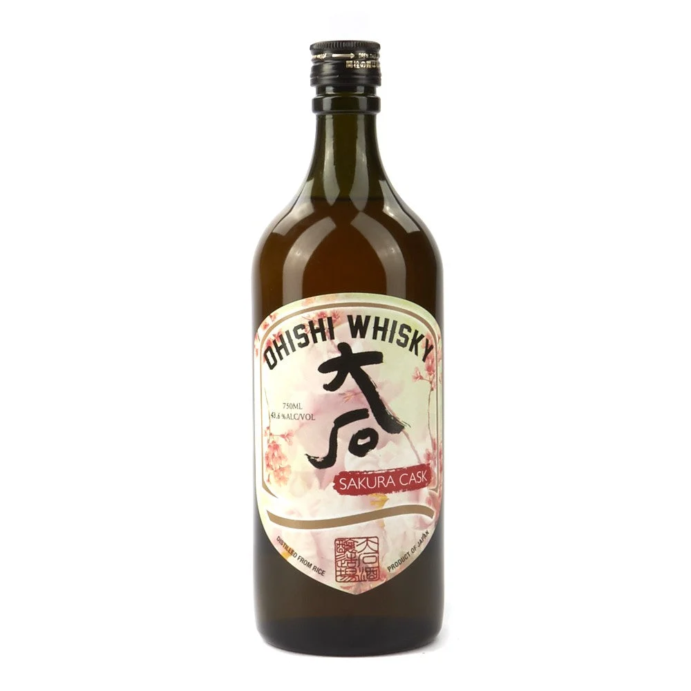 Ohishi Sakura Cask Japanese Finish Whisky - Whiskey