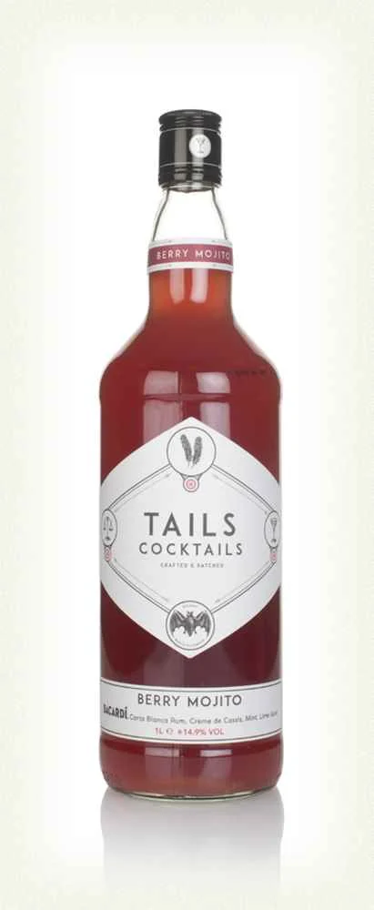Cocteles de cola Mojito de bayas Cócteles preembotellados | 1L