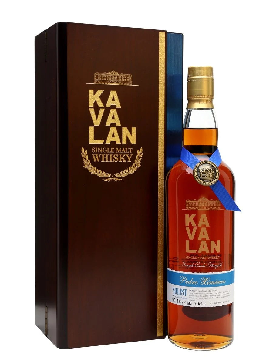 Kavalan Solist Pedro Ximenez Sherry Single Cask Strength Single Malt Whisky - Whiskey