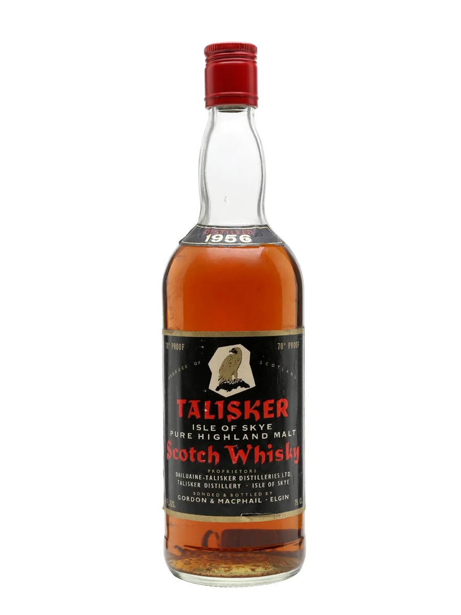 Talisker 1956 Bot.1970s Gordon & MacPhail Island Single Malt Scotch Whisky - Whiskey