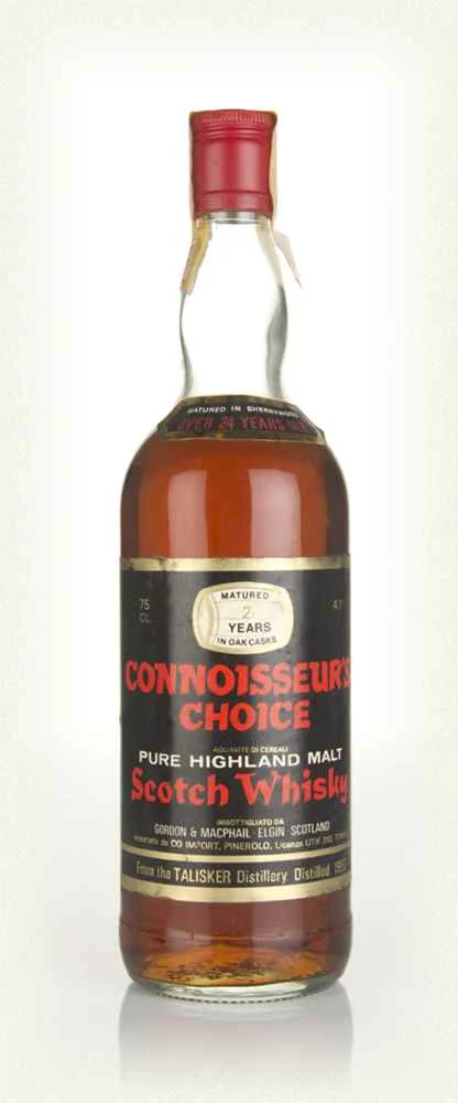 Talisker 24 años 1953 - Whisky de pura malta Elección del conocedor (Gordon & MacPhail)