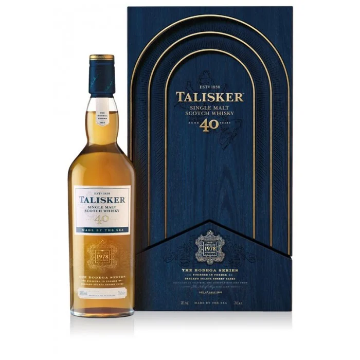 Talisker 1978 40 Year Old Bodega Series Single Malt Scotch Whisky - Whiskey