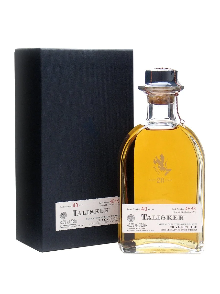 Talisker 1973 28 Year Old Island Single Malt Scotch Whisky | 700ML - Whiskey