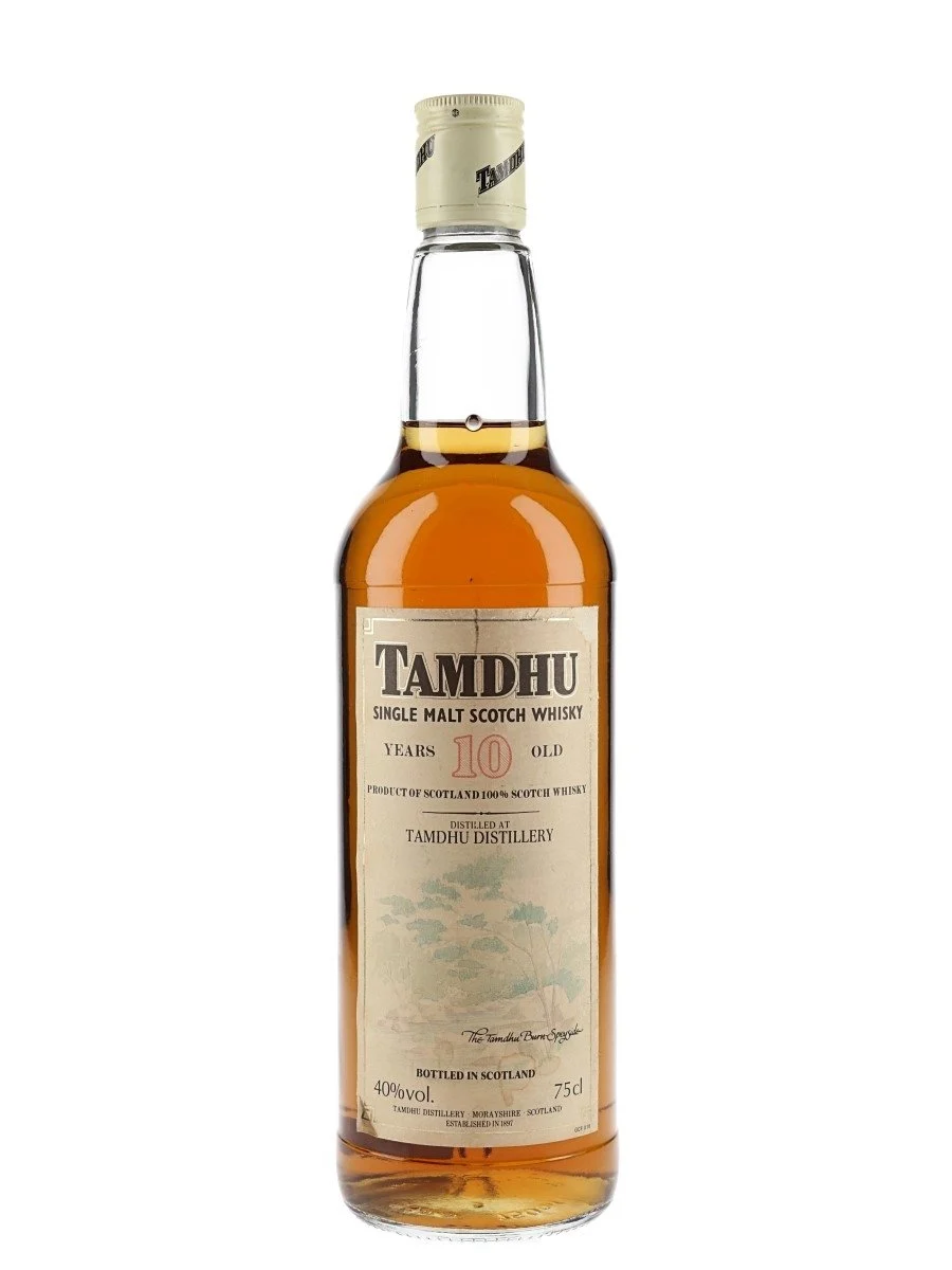 Tamdhu 10 Year Old Bot.1980s Speyside Single Malt Scotch Whisky - Whiskey