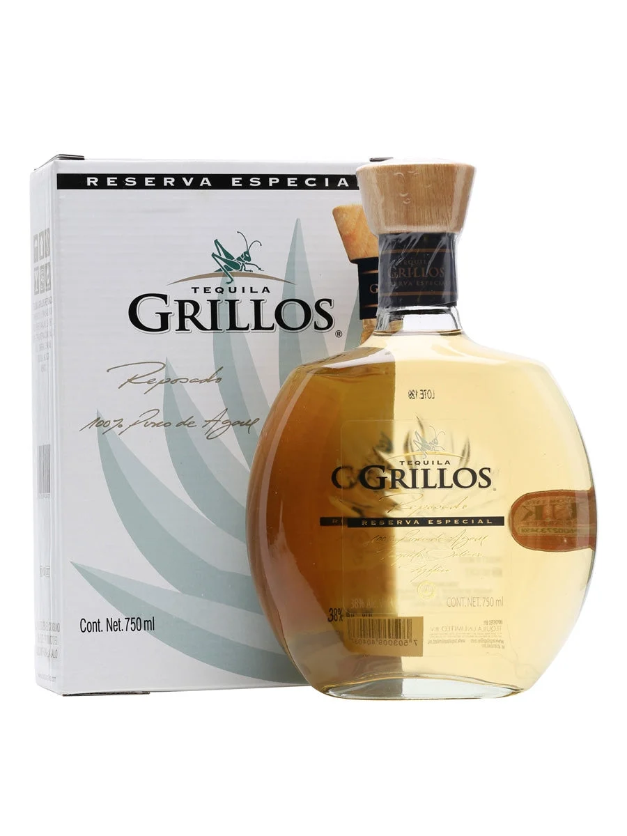 Tequila Grillos Reposado
