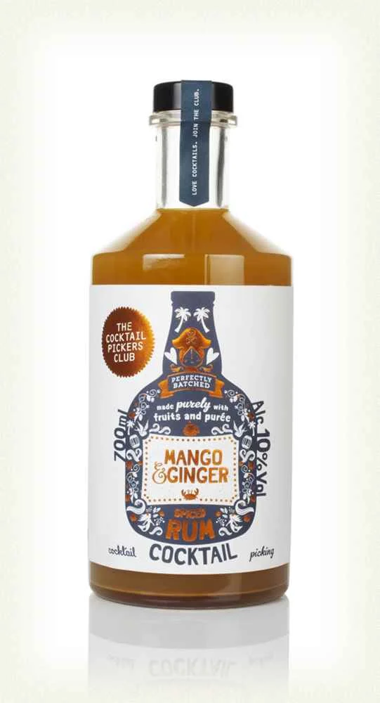 The Cocktail Pickers Club Cóctel de ron especiado con mango y jengibre Cócteles pre_embotellados | 700ML
