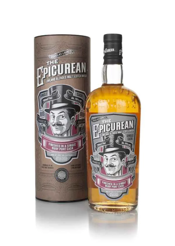 The Epicurean Ruby Port Finish Whisky | 700ML - Whiskey