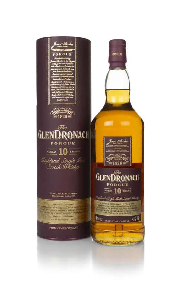 The GlenDronach Forgue 10 Year Old Scotch Whisky | 1L - Whiskey