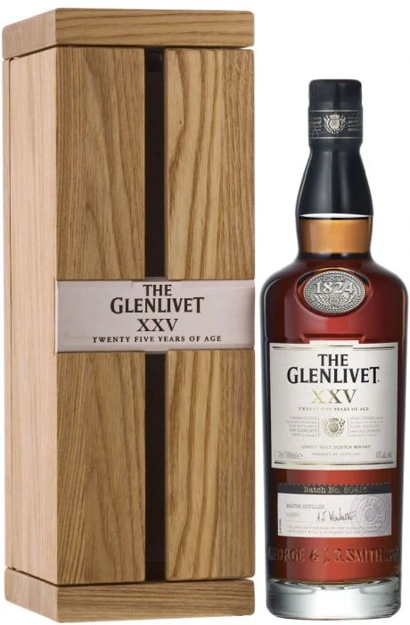 The Glenlivet XXV (25 Year Old) Single Malt Scotch Whisky - Whiskey