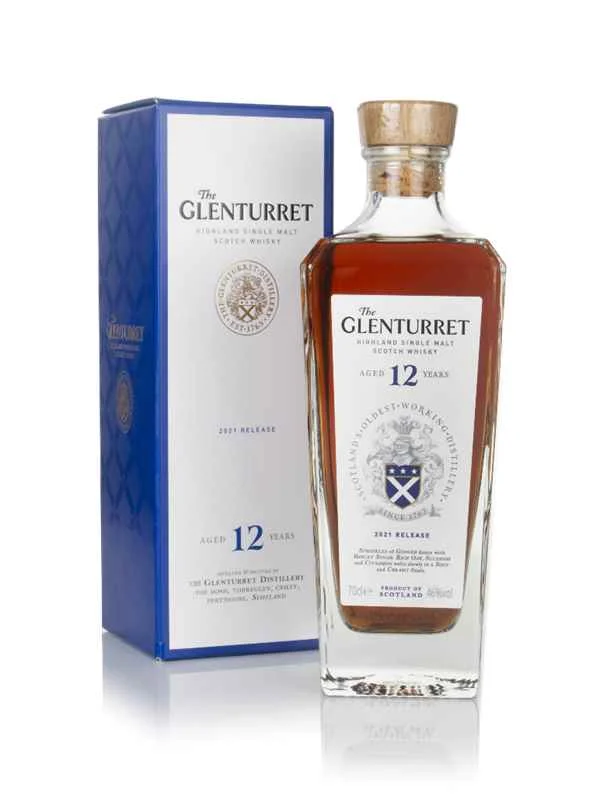 The Glenturret 12 Year Old (2021 Release) Whisky | 700ML - Whiskey