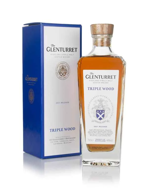The Glenturret Triple Wood (2021 Release) Whisky | 700ML - Whiskey