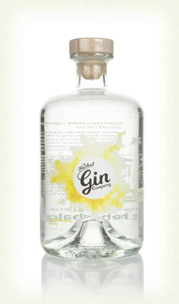 The Herbal Gin Company Mediterranean Lemon Flavoured Gin | 700ML