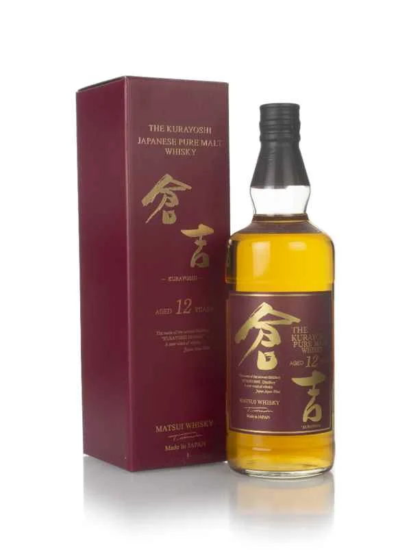 The Kurayoshi 12 Year Old Japanese Whisky | 700ML - Whiskey