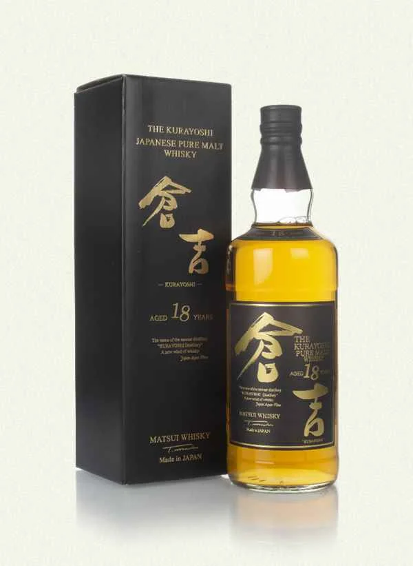The Kurayoshi 18 Year Old Blended Malt Whiskey | 700ML - Whisky