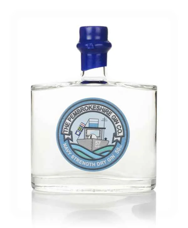 The Pembrokeshire Gin Co. Navy Strength Gin | 500ML