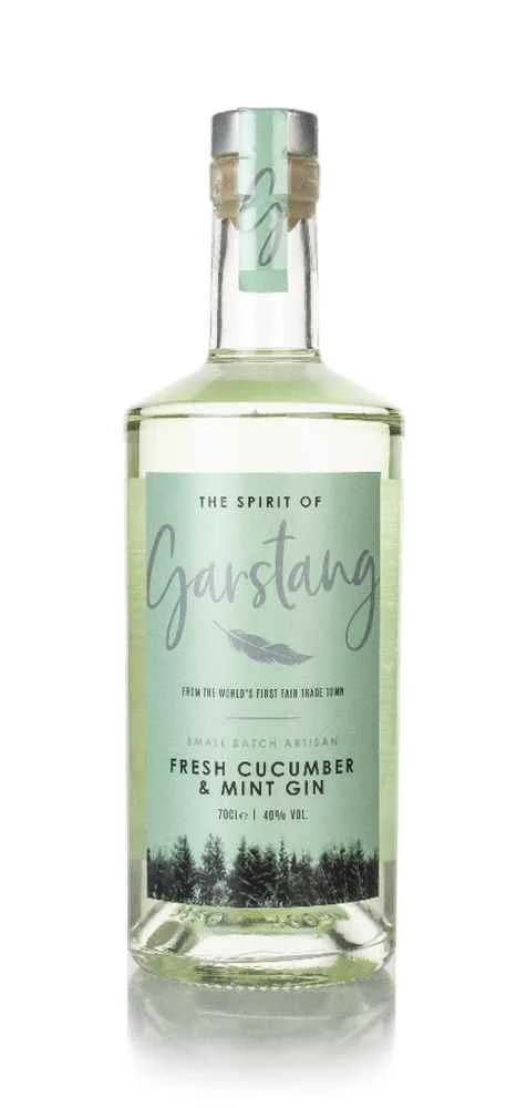 El espíritu de la ginebra Garstang de pepino fresco y menta | 700ML