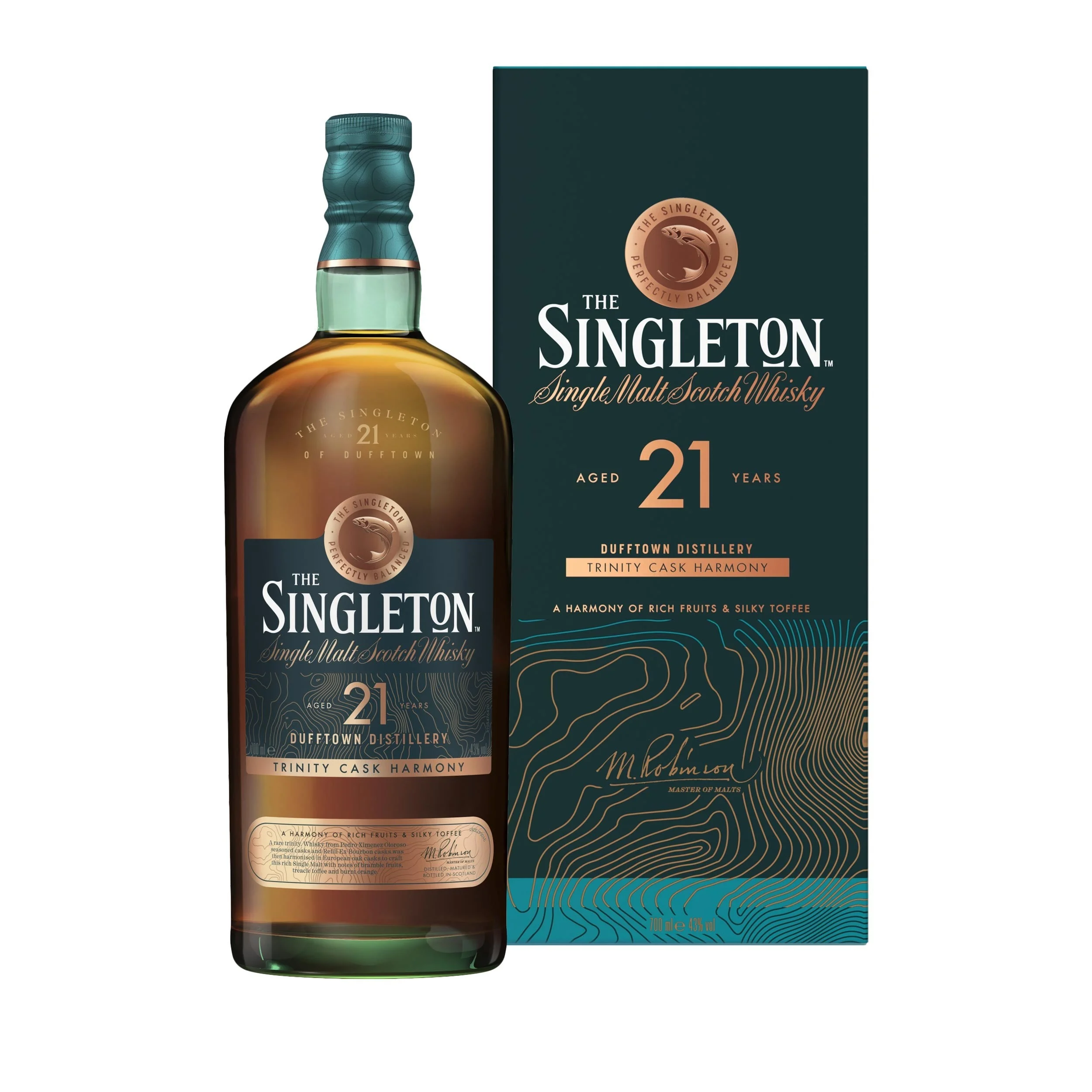 Singleton of Dufftown 21 Year Old Single Malt Scotch Whisky | 700ML - Whiskey