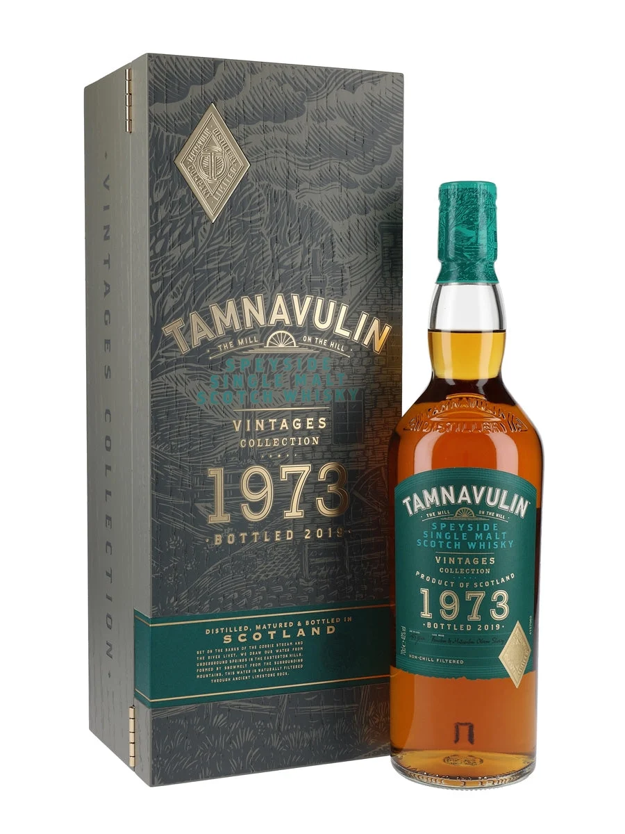 Tamnavulin 1973 45 Year Old Speyside Single Malt Scotch Whisky | 700ML - Whiskey