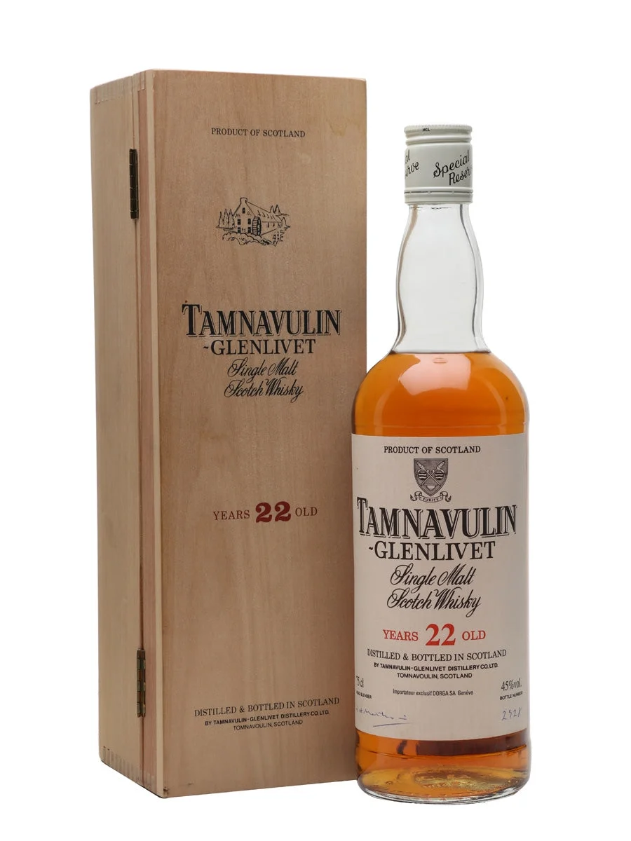 Tamnavulin-Glenlivet 22 Year Old Speyside Single Malt Scotch Whisky