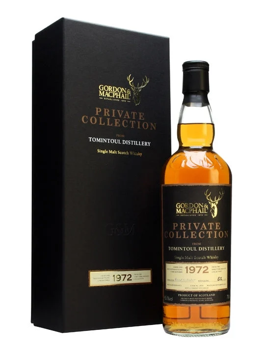 Tomintoul 1972, 40 años, David Urquhart Embotellado, whisky escocés de pura malta de Speyside | 700ML