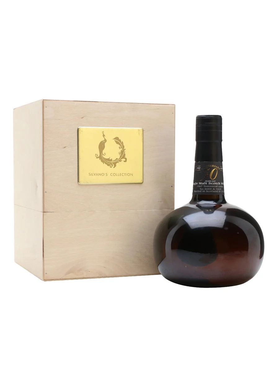 Tomintoul 1967 50 Year Old 50th Anniversary Masam Speyside Single Malt Scotch Whisky | 700ML - Whiskey