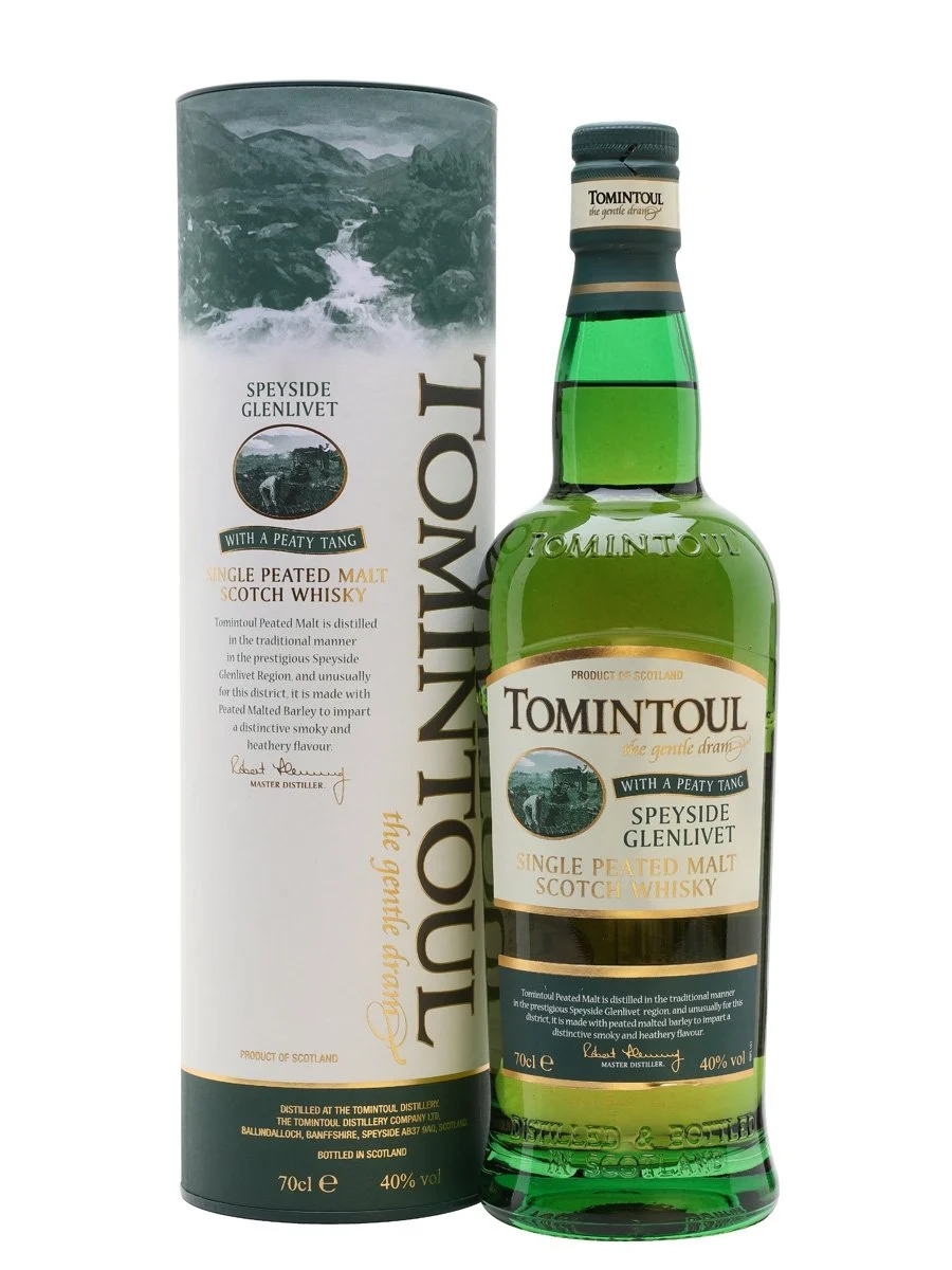 Tomintoul Peaty Tang Speyside Single Malt Scotch Whisky | 700ML - Whiskey
