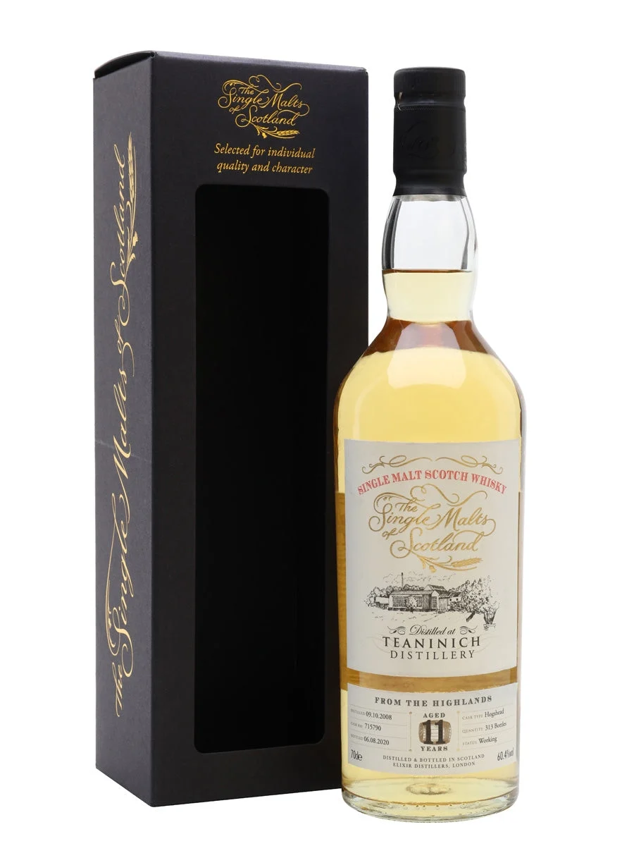 Teaninich 2008 11 años Single Malts of Scotland Highland Single Malt Whisky escocés | 700ML