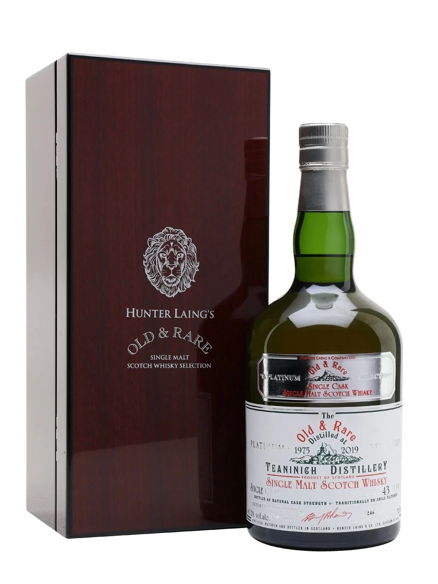 Teaninich 1975 Whisky escocés de pura malta de las Tierras Altas, raro y antiguo, de 43 años | 700ML